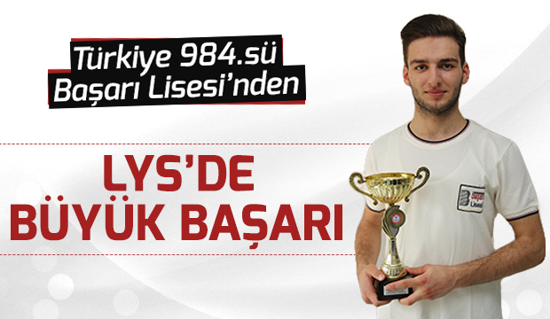 Türkiye 984.sü Başarı Lisesinden