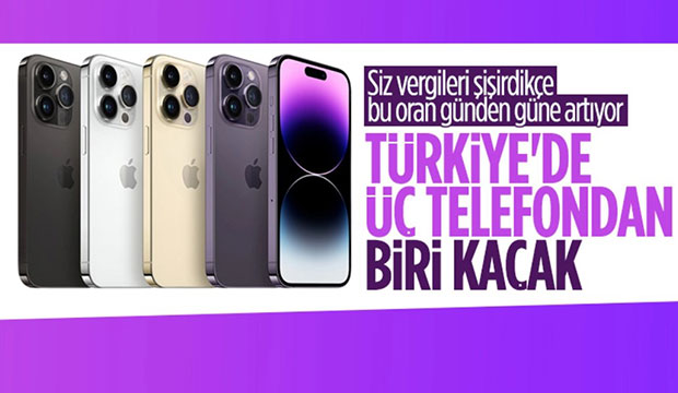 Türkiye'deki telefonların üçte biri kaçak kullanılıyor