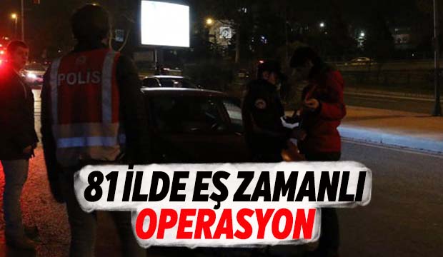 Türkiye Güven Huzur Uygulaması-9 yapıldı 