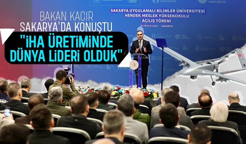 Türkiye İHA üretiminde dünya lideri