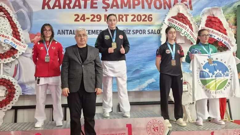 Türkiye Şampiyonasından 3 Altın 2 Gümüş madalya 