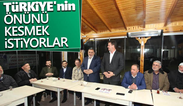 TÜRKİYENİN ÖNÜNÜ KESMEK İSTİYORLAR