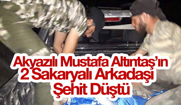 Türkmen Dağında 2 Sakaryalı Şehit Düştü