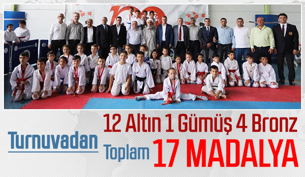 Turnuvadan 12 altın madalya