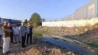 TZOB Başkanı Bayraktar'dan Küçücek Deresi'nde inceleme