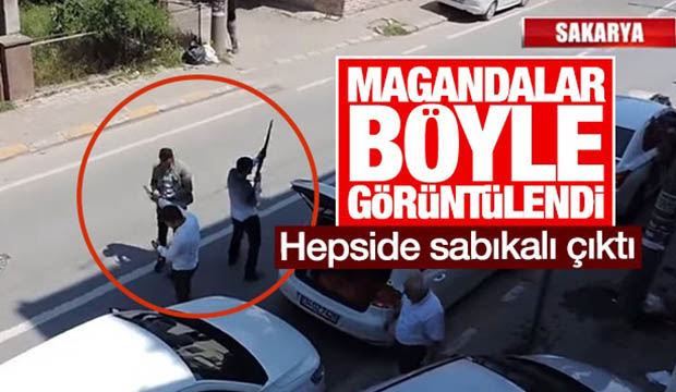 Üç maganda sabıkalı çıktı 