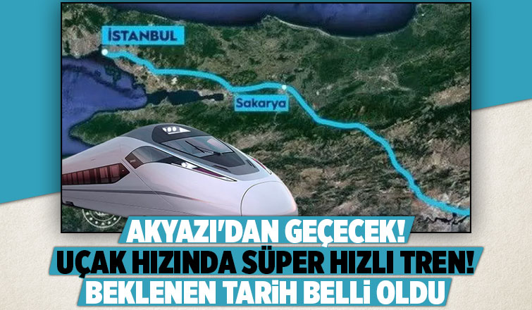 Uçak hızında süper hızlı tren için tarih belli oldu