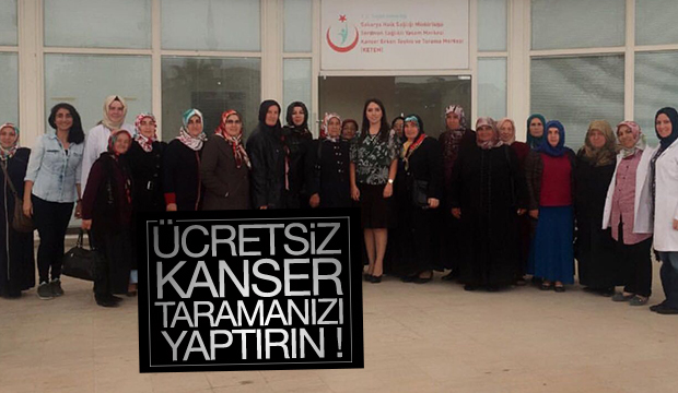 Ücretsiz Kanser Taramanızı Yaptırın