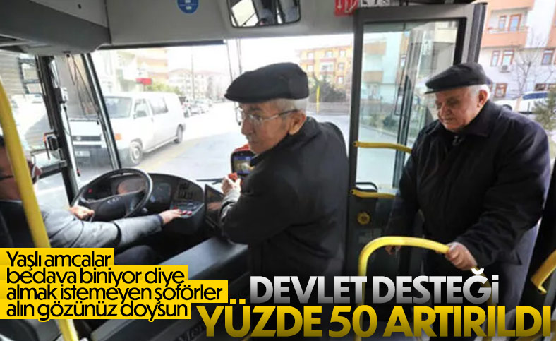 Ücretsiz yolculuk için destek artırıldı