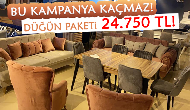 Uludağ Mobilyada kampanyalar bitmiyor