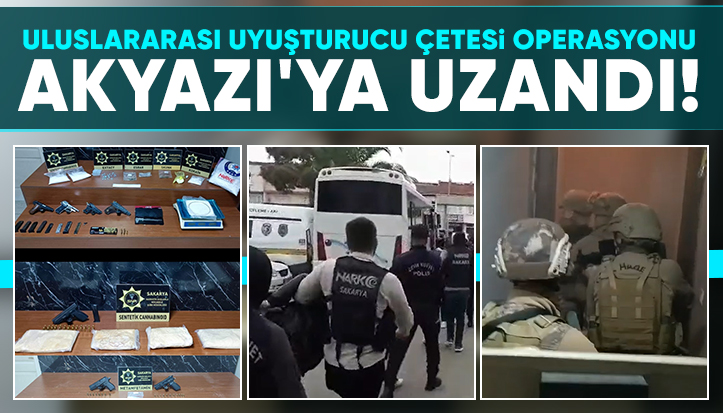 Uluslararası uyuşturucu çetesine operasyon