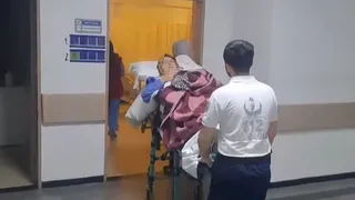 Umre'de kaza geçiren kadın için ambulans uçak devreye girdi