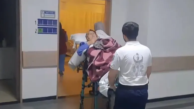 Umre'de kaza geçiren kadın için ambulans uçak devreye girdi