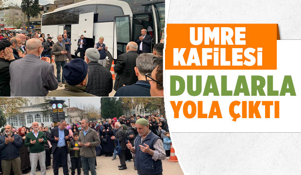 Umre  Kafilesi Yola Çıktı