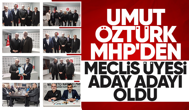 Umut Öztürk Akyazı Belediyesi Meclis üyeliği aday adayı