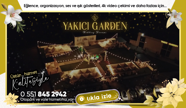 Unutulmaz bir düğün deneyimi için sizi muhteşem bir mekâna davet ediyoruz.