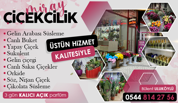 Üstün Hizmet Kalitesiyle Miray Çiçekçilik