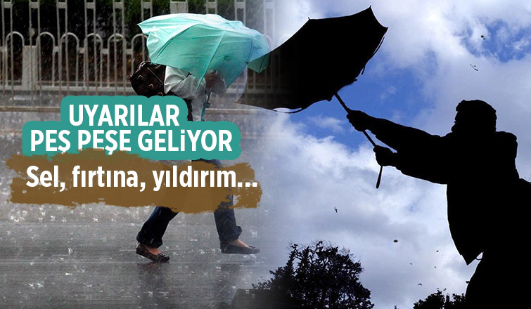 Uyarılar peş peşe geliyor