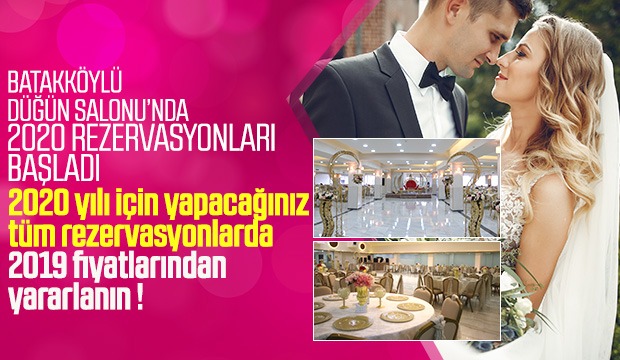 Uygun Fiyata Düğün Yapmak İsteyenler İçin Büyük Fırsat