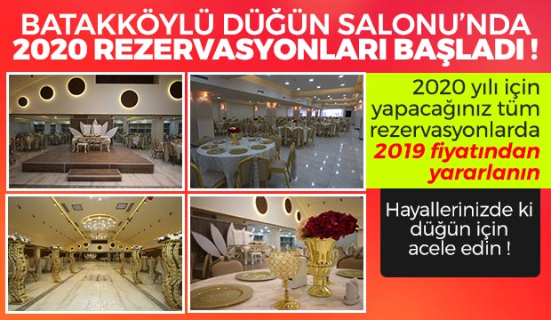 Uygun Fiyata Düğün Yapmak İsteyenler İçin Büyük Fırsat