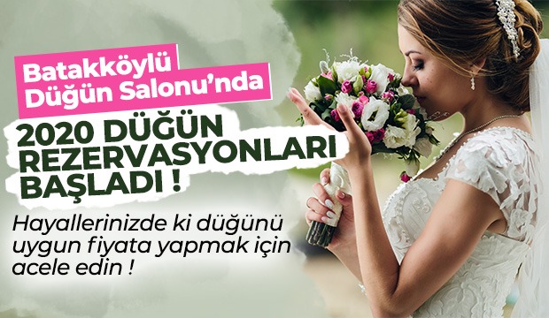 Uygun Fiyata Düğün Yapmak İsteyenler İçin Büyük Fırsat