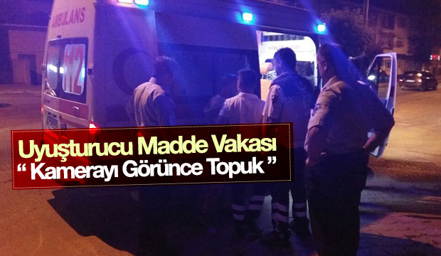 Uyuşturucu Madde Kullanan Genç Fenalaşınca Sağlık Ekipleri Geldi