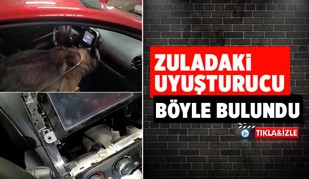 Uyuşturucu operasyonu kamerada