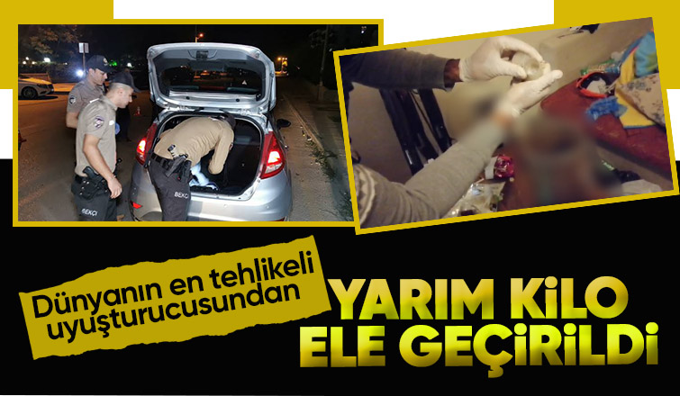 Uyuşturucu ticaretini bekçilerin dikkati ortaya çıkardı