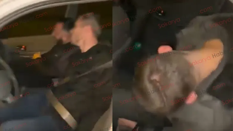 uyuşturucunun etkisinde kaza yaptılar; Görüntüler dehşete düşürdü