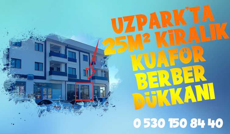 Uzpark'ta Kiralık Dükkan