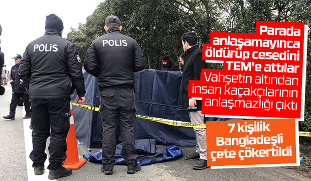 Vahşetin altından insan kaçakçılarının anlaşmazlığı çıktı