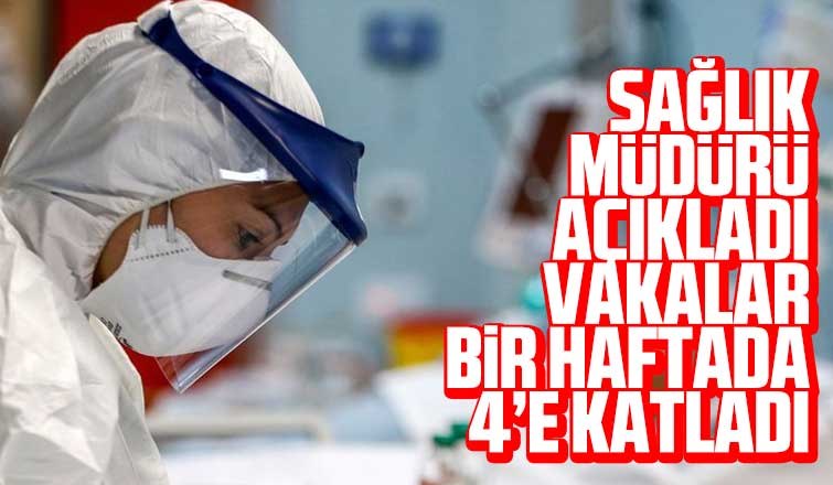 Vakalar bir haftada 4e katladı