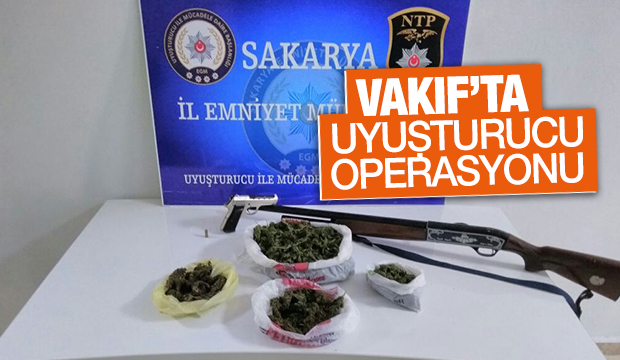 Vakıf Mahallesi nde Uyuşturucu Operasyonu