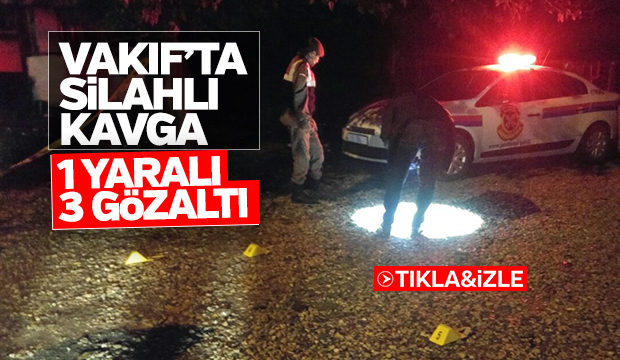 VAKIF'TA SİLAHLI KAVGA