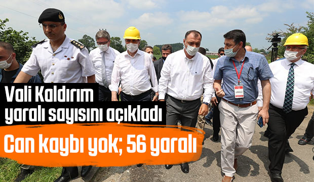 Vali açıkladı: 56 yaralı var