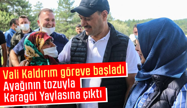 Vali Kaldırım göreve başladı