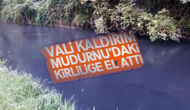 Vali Kaldırım Mudurnu'daki kirlilik için harekete geçti