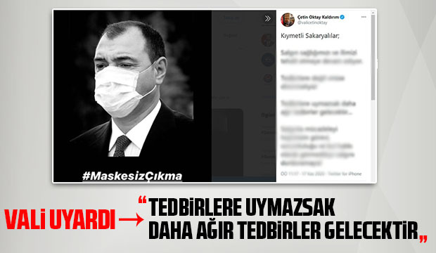 Validen daha ağır tedbir uyarısı