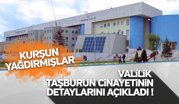 Valilik Taşburun cinayetinin detaylarını açıkladı