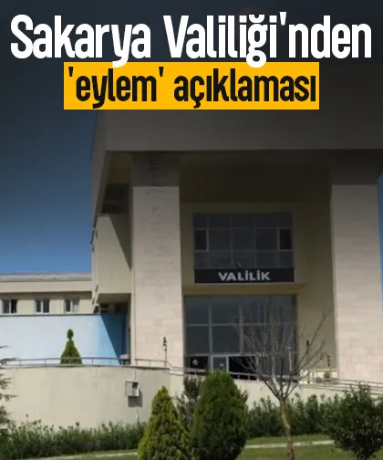 Valilikten yürüyüş ve eylem açıklaması