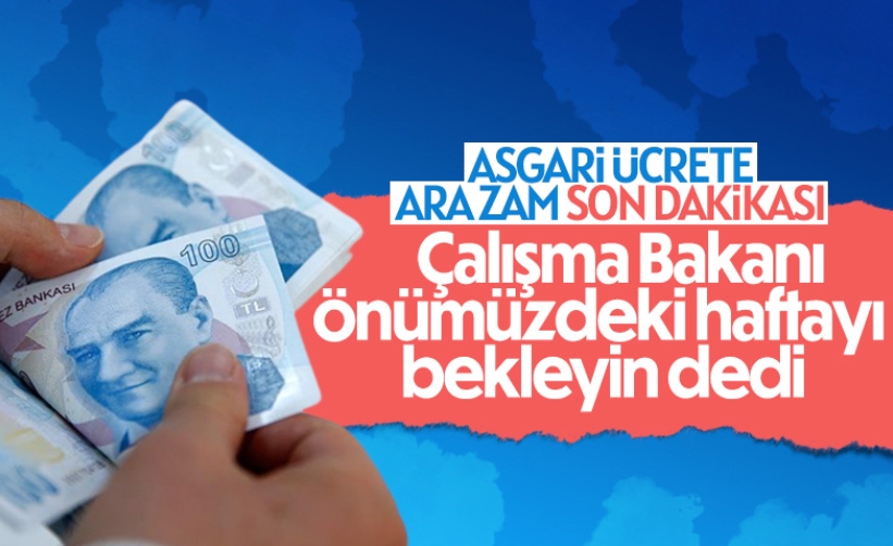 Vedat Bilgin'den asgari ücret açıklaması