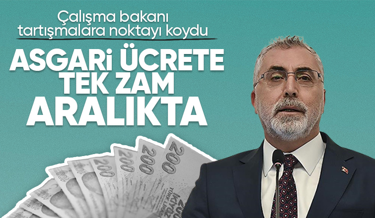 Vedat Işıkhan duyurdu: Asgari ücrette ara zam yok
