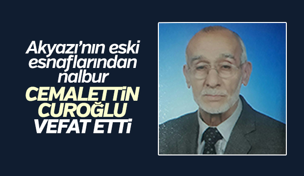 Vefat Cemalettin Curoğlu