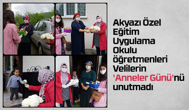 Velilerin anneler gününü kutladılar