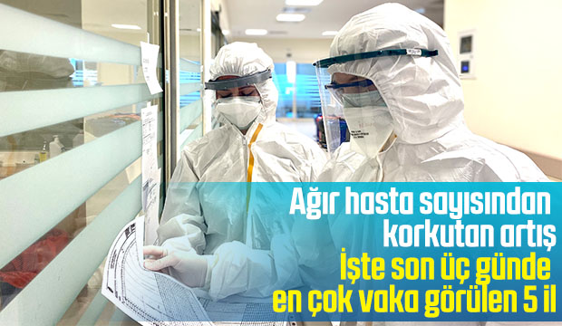 Veriler açıklandı; işte vaka sayıları