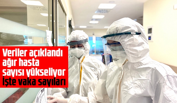 Verileri açıklandı İşte vaka sayıları