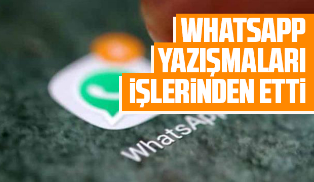 WhatsApp yazışmaları işlerinden etti