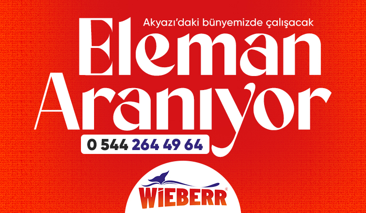 WİEBERR Akyazı'da Yeni Takım Arkadaşını Arıyor!