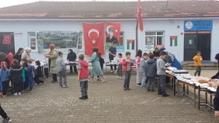 Yağcılar İlkokulu'ndan Gazze için kermes