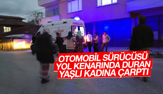 Yağcılar Mahallesinde Kaza